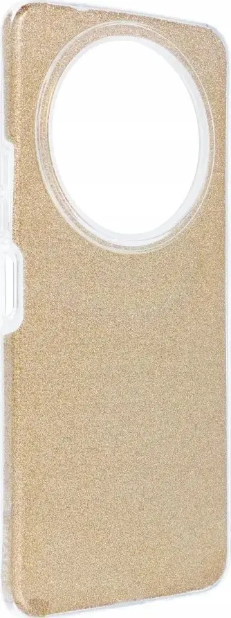Mbajtëse telefoni Shining për Xiaomi Redmi A3 4G, TPU PC, me shkëlqim, ngjyrë ari