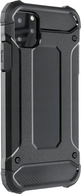 Futera mbrojtëse Armor për iPhone 16, dizajn i qëndrueshëm, e zezë