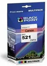 Toner Black Point BPC 521 / CLI-521, e kaltër/vjollcë/verdhë/zi