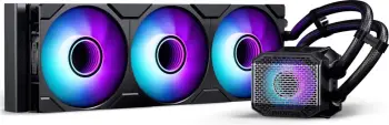Ftohës liquid CPU Phanteks Glacier One 360M25, 360mm, RGB, i zi
