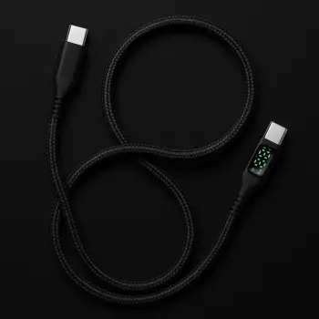 Kabllo USB C ART, 1m, 100W, ekran, e zezë
