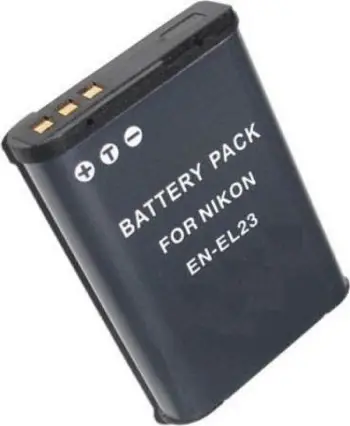 Bateri karikueshme për kamera Extra Digital EN-EL23, 7.2V, 1020mAh, e zezë