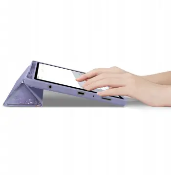 Mbrojtëse tablet Tech-Protect SC Pen Hybrid, Galaxy Tab A11 Plus, me stylus, vjollcë