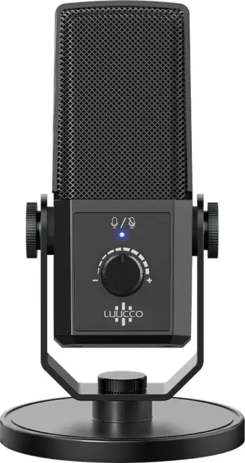 Mikrofon gaming USB Type C, kapacitiv, 24 bit 192 kHz, me stativ, i zi
