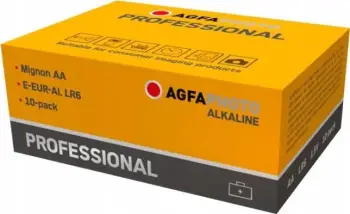 Bateri AgfaPhoto Professional 110-853482 AA, alkaline 1.5V, paketim 10 copë