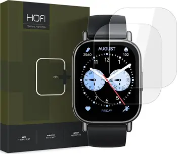 Xham mbrojtës Hofi Glass Pro+ për Xiaomi Redmi Watch 5 Lite, 2 copë, transparent