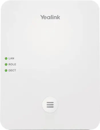Bazë telefoni DECT Yealink SIP W80, SIP, LAN, e bardhë