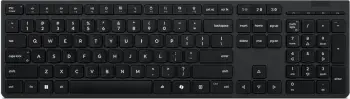 Tastierë Lenovo Professional Wireless Rechargeable Keyboard AI 4Y41R64511, pa tela, bateri e rikarikueshme, e zezë