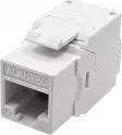 Modul keystone RJ45 Alantec, UTP Cat 5e, pa vegla, i bardhë