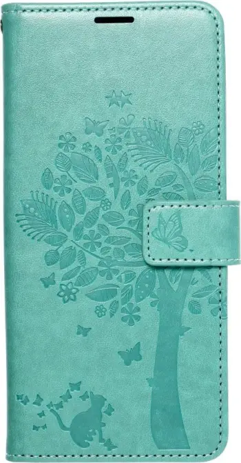 Futrollë libër Mezzo për Samsung A35 5G, Tree, jeshile