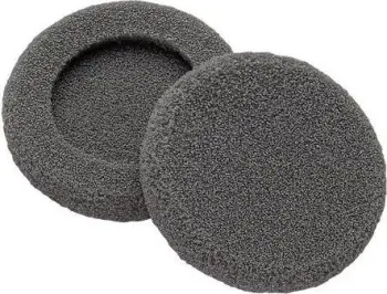Jastëkë zëvendësues për vesh HP Poly 15729 05, set 2 copë, për kufje Encore dhe Supra, të zinj
