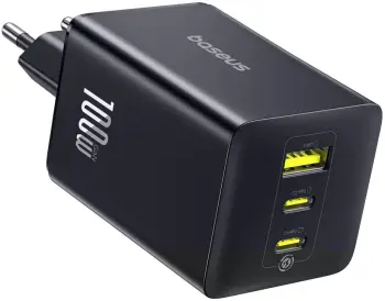 Karikues muri Baseus EnerFill FE11, 100W, 2x USB C 1x USB A, i bardhë