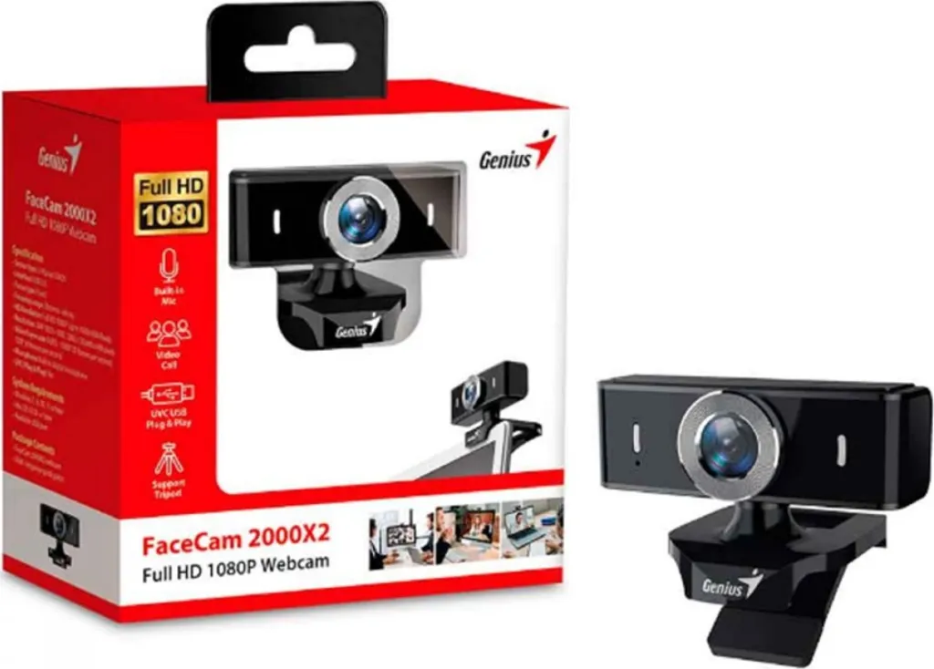 Webkamera Genius FaceCam 2000X2, Full HD 1080p, me mikrofon - 3