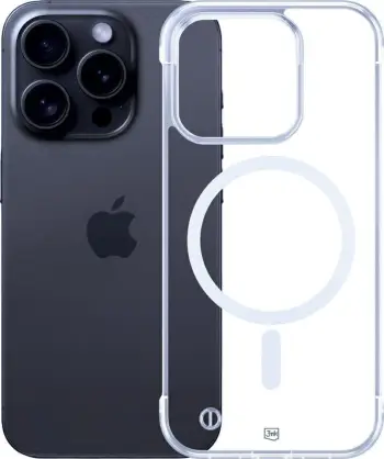 Mbështjellës telefoni 3MK Just20g MagCase për iPhone 13 Pro Max, polikarbonat, i tejdukshëm