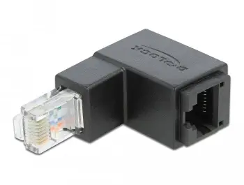Adaptues rrjeti DeLOCK 86423, RJ-45 90°, i zi