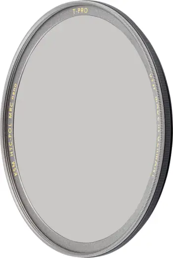 Filter polarizues circular B+W T Pro MRC Nano High Transmission 58mm, për kamera, i zi
