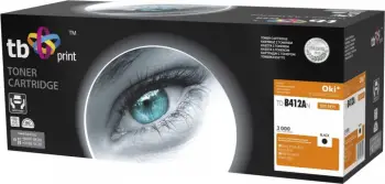 Toner printeri TB Print TO-B412AN, zëvendësues për OKI 45807102, i zi