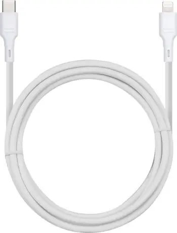 Kabllo USB C në Lightning Blue Star DC-001CL2.4, 1m, 27W 2.4A, e bardhë