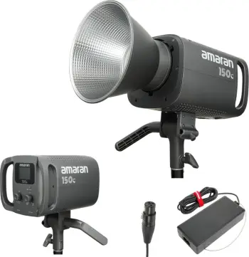 Dritë LED Aputure 150c, EU Version, gri