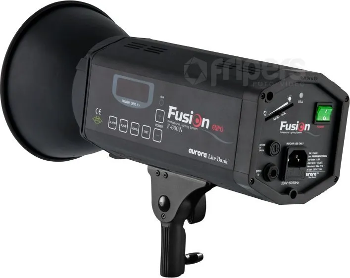 Llambë studio Aurora Fusion 600, flash profesional, 600W, e zezë - 1