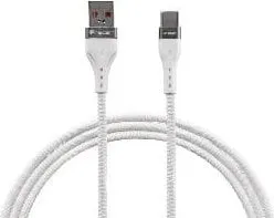 Kabllo Tracer USB në USB Type C, 1m, e bardhë - 1