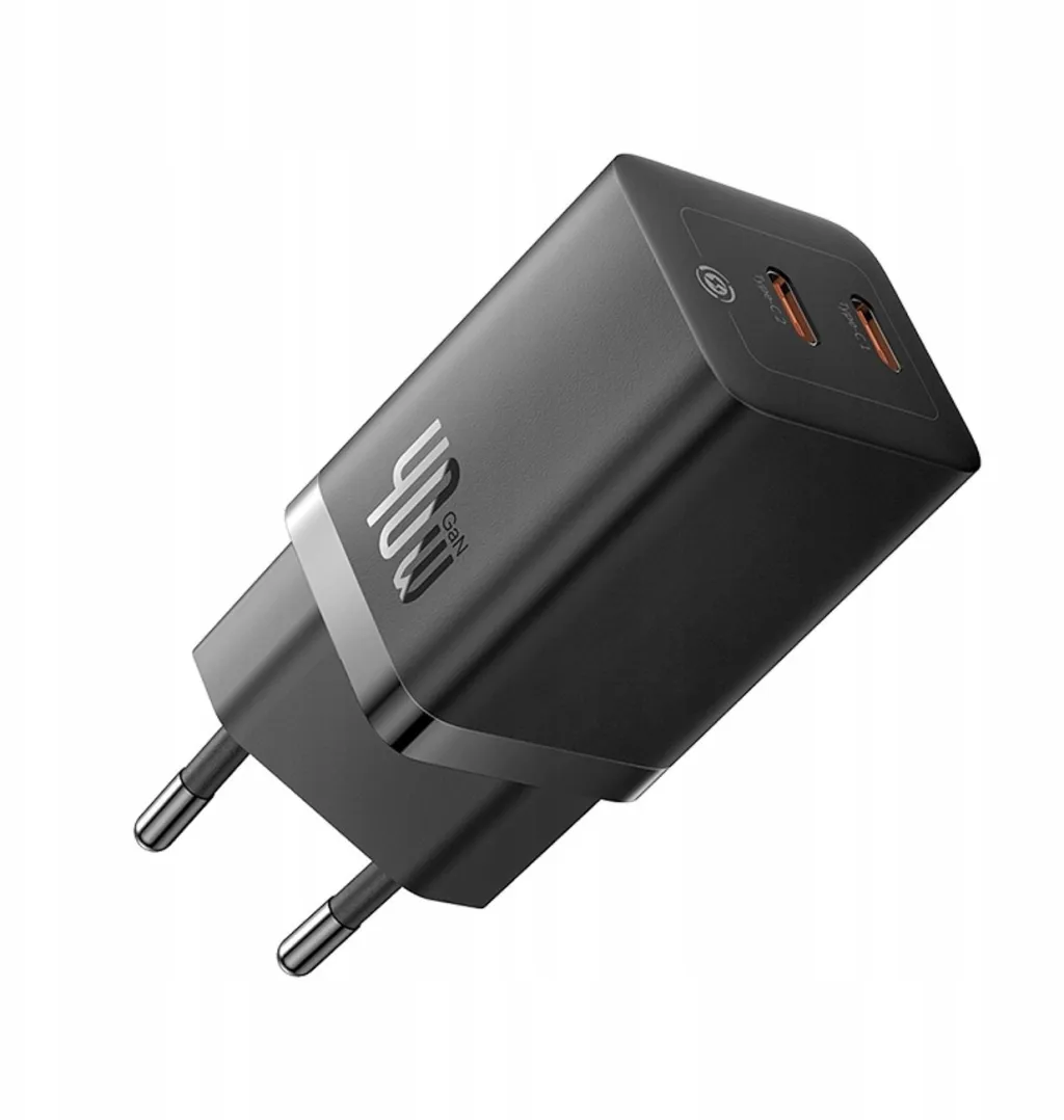Karikues muri Baseus GaN5 Pro, 40W, 2xUSB C, i zi - 1