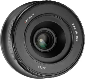 Objektiv 7artisans AF 27mm f/2.8 STM për Nikon Z, prime, i zi