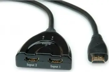 Përzgjedhës HDMI Value 2 porta, Full HD 1080p, i zi