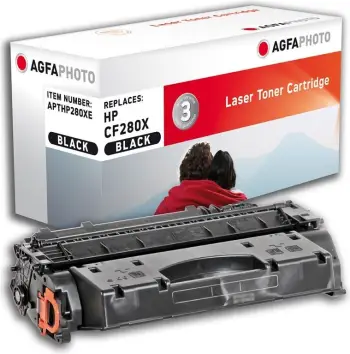 Toner AgfaPhoto APTHP280XE 80X, zëvendësues, i zi