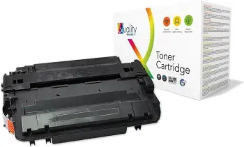 Toner Quality Imaging QI HP2115, zëvendësues HP 55X CE255X, i zi