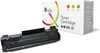 Toner Quality Imaging 85A QI HP2092, zëvendësues për HP CE285A, i zi