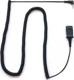 Kabllo HP Poly Spare Cable IP Touch QD, 3.5mm, e zezë