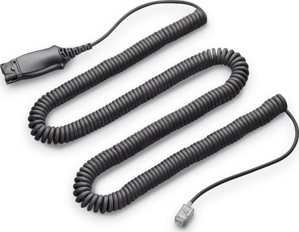 Kabllo audio Poly 85R17AA, 3.5 mm në 3.5 mm, e zezë - 1