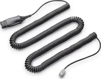 Kabllo audio Poly 85R17AA, 3.5 mm në 3.5 mm, e zezë