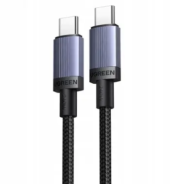 Kabllo Ugreen USB C në USB C, 240W PD, 0.5m, e zezë