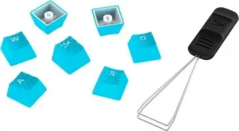Kapakë gome për tastierë HyperX Rubber Keycaps, set gaming 19 taste, layout US, blu