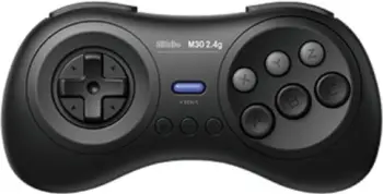 Gamepad 8BitDo M30 2.4G Wireless, për Sega Genesis Mega Drive, i zi