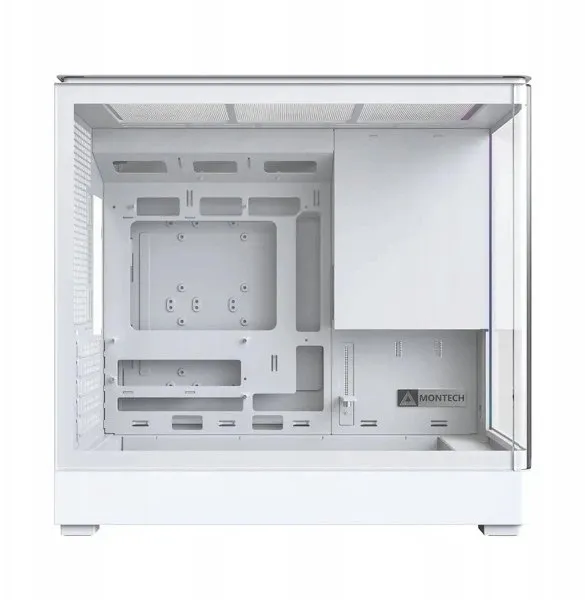 Kutia PC Montech KING 15, MicroATX Tower, e bardhë - 3