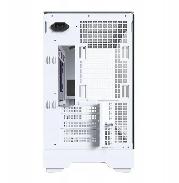 Kutia PC Montech KING 15, MicroATX Tower, e bardhë - 4