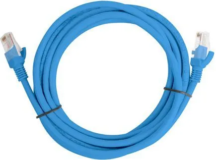 Kabëll Lanberg Patchcord (PCU6-10CC-0500-B), Cat6, 5m, e kaltër - 4