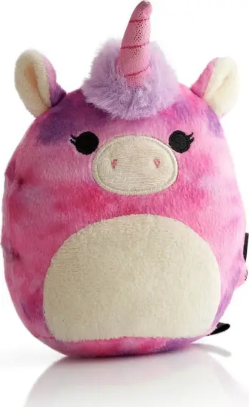 Altoparlant Bluetooth Squishmallows Lola the Unicorn, pa tela, me mikrofon, shumëngjyrësh