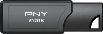 USB PNY PRO Elite V3, 512GB, USB 3.2 Gen 2, e zezë