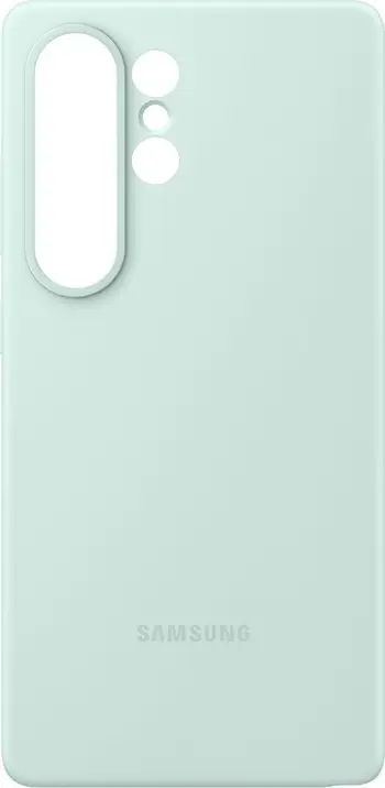 Mbrojtëse silikoni Samsung për Galaxy S25 Ultra, përshtatje precize, ngjyrë mint