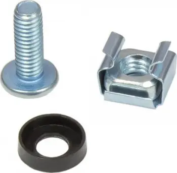 Set vida dhe dado Alcasa GC N0048, M6, 20 copë, argjend