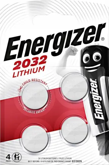 Bateri kopëse Energizer CR2032, litium, 240mAh, 3V, paketim 4 copë