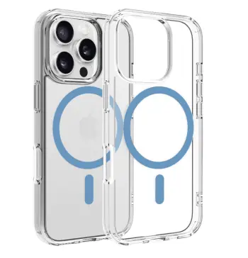 Dviced MagSafe iPhone 16 Pro Clear Case, Blue