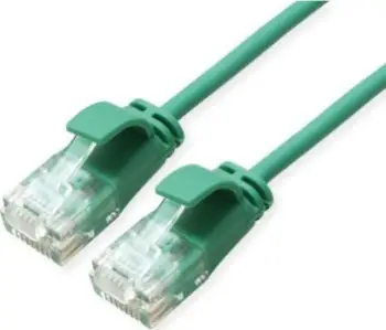 Kabllo rrjeti ROLINE 21.15.3932, Cat6a, 0.5m, e gjelbër