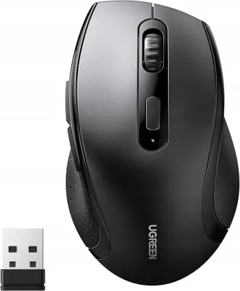 Mouse wireless Ugreen, 2.4G, 1600 DPI, ergonomik, i zi