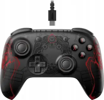 Gamepad 8BitDo Black Myth Wukong Ultimate 2C, Hall Effect, PC dhe Android, i zi