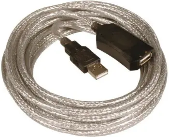 Kabllo USB EFB K5263.5V2, USB-A në USB-A, 5 m, i zi